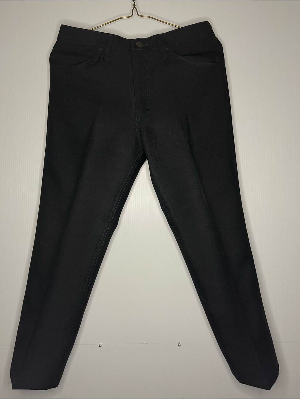 Wrangler Black Slim Straight Jeans